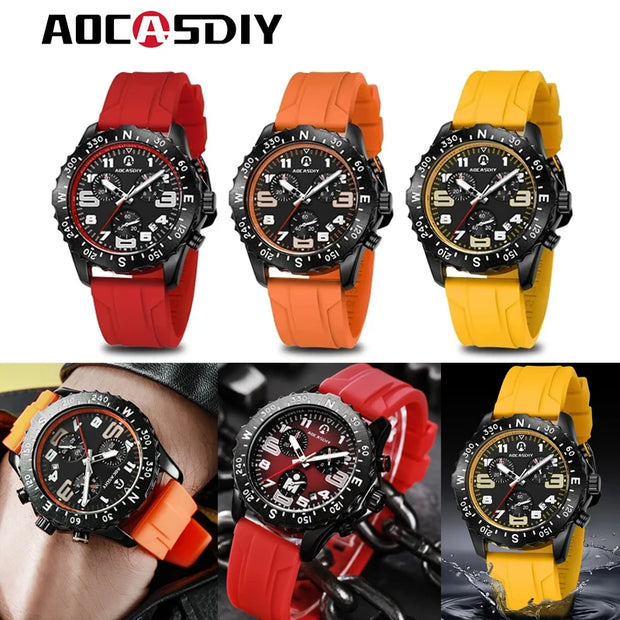 Men’s Watches Top Brand Big Sport Watch