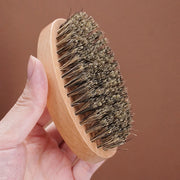 Natural Boar Bristle Beard Brush for Men