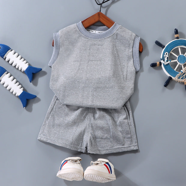 Children's Vest Suit Western Style