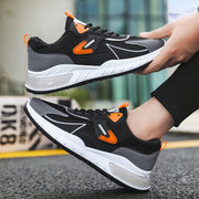 Color-blocked Sneakers Fashion Breathable Lace Up