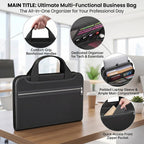 SafeVault™ Fireproof Document Organizer Bag