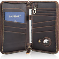 Dark Brown with AirTag Slot