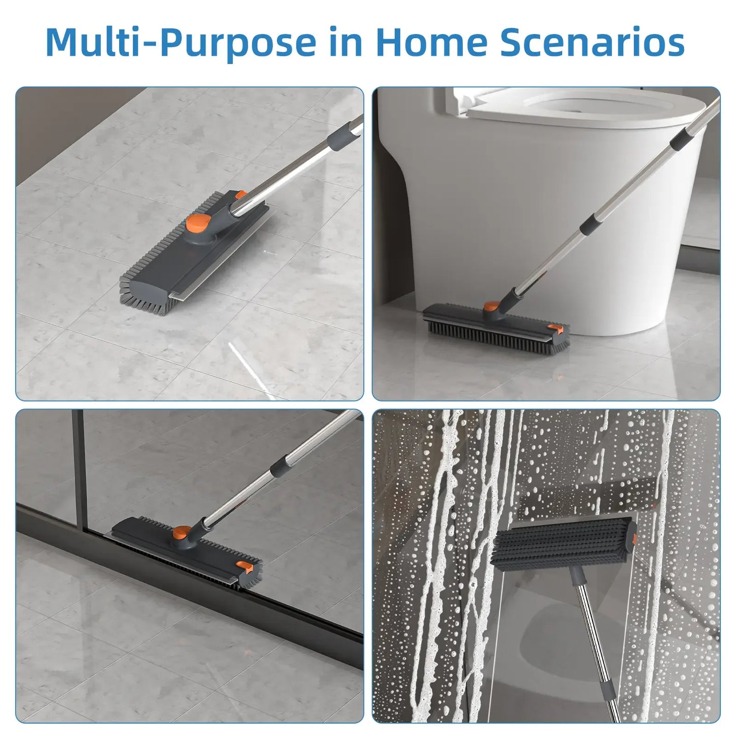 🧼 Heavy-Duty Floor Scrub Brush