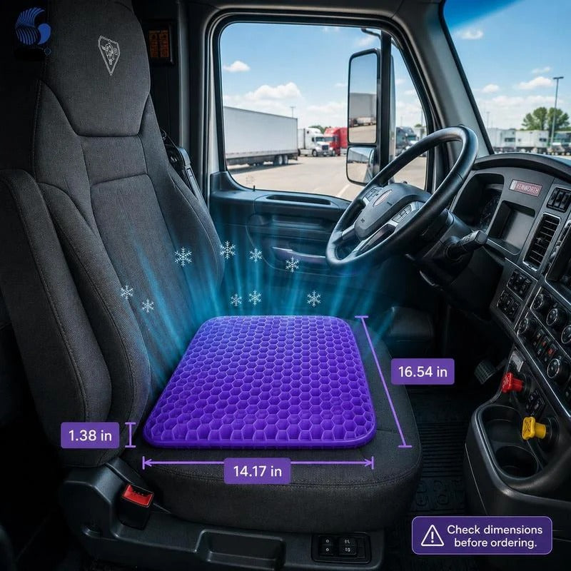 Forge & Valor™ Double-Thick Hexa gel Seat Cushion