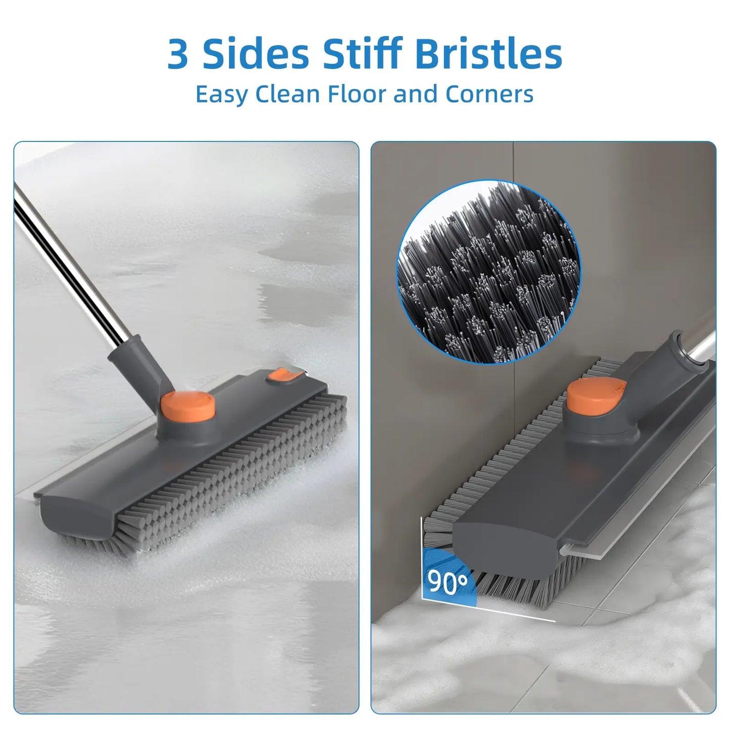 🧼 Heavy-Duty Floor Scrub Brush