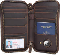 Dark Brown with AirTag Slot