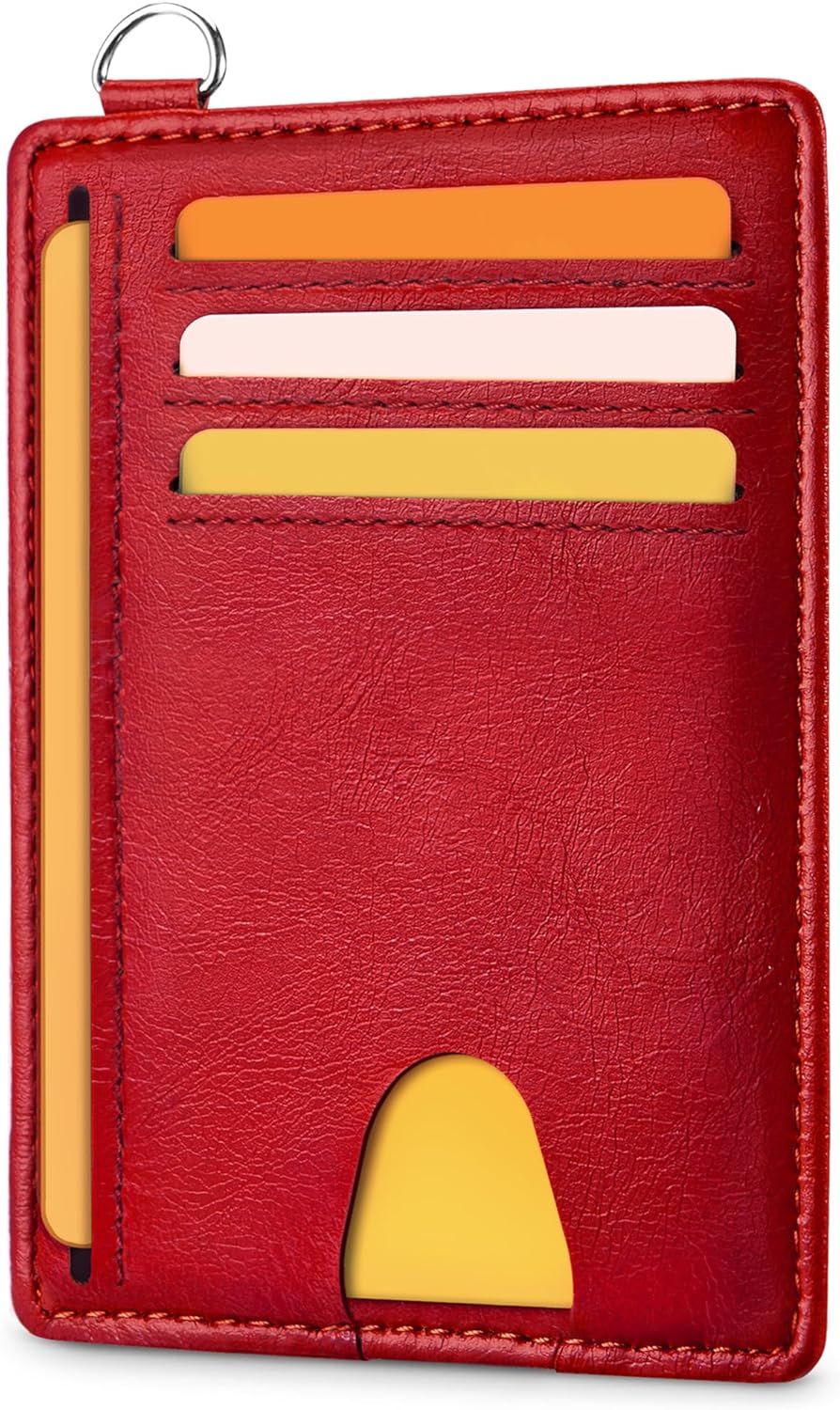 Slim RFID Blocking Credit Card Holder Wallet for Men and Women