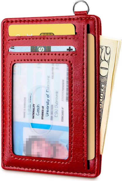 Slim RFID Blocking Credit Card Holder Wallet for Men and Women