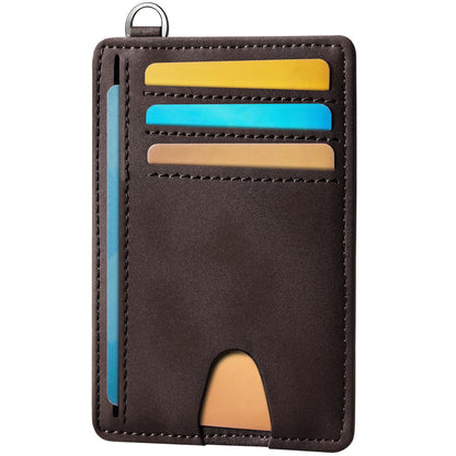 Slim RFID Blocking Credit Card Holder Wallet for Men and Women