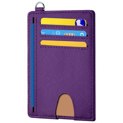 Slim RFID Blocking Credit Card Holder Wallet for Men and Women