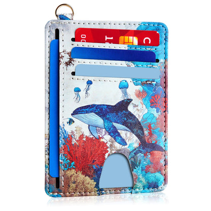 Slim RFID Blocking Credit Card Holder Wallet for Men and Women