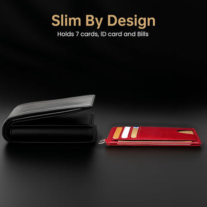 Slim RFID Blocking Credit Card Holder Wallet for Men and Women