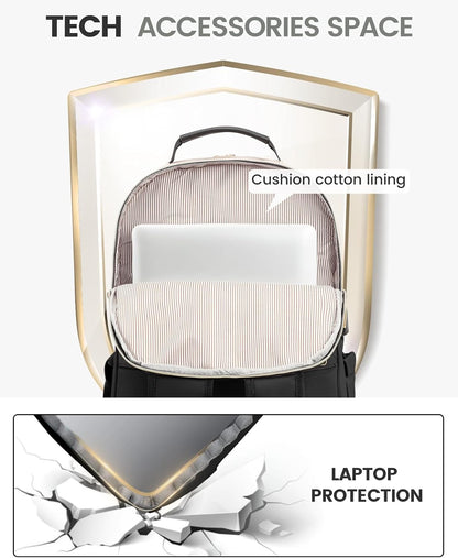Women’s Laptop Backpack Purse with USB Port – Travel & Work Bag