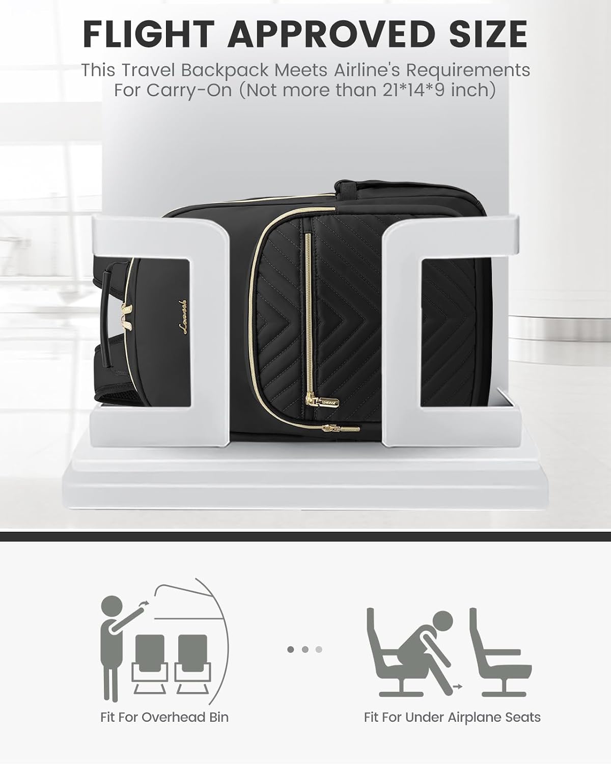 Women’s Laptop Backpack Purse with USB Port – Travel & Work Bag